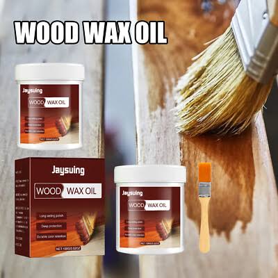 Wood wax oil for furniture